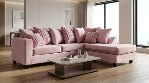 S325 Kora 2-Piece Sectional (Pink)